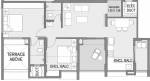 floorPlan of Saarrthi Savvy Homes 2
