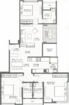 Raviraj The Secret Garden (3BHK+3T (852.39 sq ft) 852.39 sq ft)