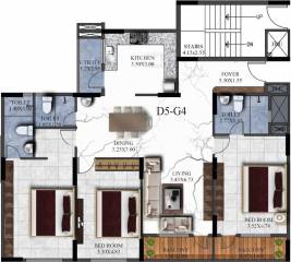 Sovereign Sovereign Unnathi (3BHK+3T (1,522 sq ft) 1522 sq ft) Sovereign Sovereign Unnathi (3BHK+3T (1,522 sq ft) 1522 sq ft)