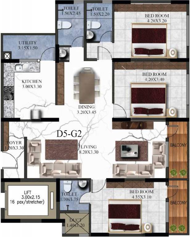 Sovereign Sovereign Unnathi (3BHK+3T (1,973 sq ft) 1973 sq ft) Sovereign Sovereign Unnathi (3BHK+3T (1,973 sq ft) 1973 sq ft)