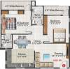 Soorya Soorya Symphony (2BHK+2T (1,080 sq ft) 1080 sq ft)