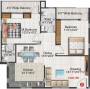 Soorya Soorya Symphony (2BHK+2T (1,080 sq ft) 1080 sq ft)