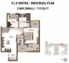 South India SIS Sintra (2BHK+2T (713 sq ft) 713 sq ft)