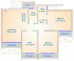 floorPlan of Excellence Vagad Orchid