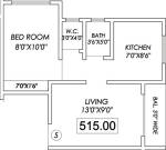 Mali Adicio (1BHK+1T (514.95 sq ft) 514.95 sq ft) Mali Adicio (1BHK+1T (514.95 sq ft) 514.95 sq ft)