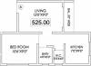 Mali Adicio (1BHK+1T (524.96 sq ft) 524.96 sq ft)