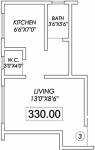 Mali Adicio (1RK+1T (329.91 sq ft) 329.91 sq ft) Mali Adicio (1RK+1T (329.91 sq ft) 329.91 sq ft)