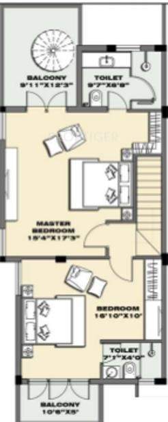 Sai Saisun Lake View Villas (3BHK+3T (2,902 sq ft) 2902 sq ft)
