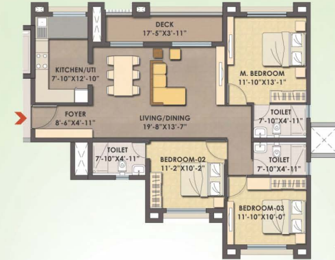  clique-hercules Floor Plan Floor Plan
