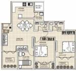 Raviraj Astria (2BHK+2T (1,208 sq ft) + Study Room 1208 sq ft) Raviraj Astria (2BHK+2T (1,208 sq ft) + Study Room 1208 sq ft)