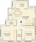 Eden Eden Pearls (2BHK+2T (1,010 sq ft) 1010 sq ft)