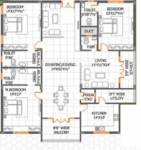 UMA Parkview Apartments (3BHK+3T (3,023 sq ft)   Pooja Room 3023 sq ft)