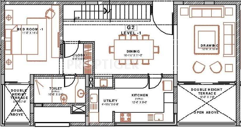 Jayabheri Whistling Court (3BHK+3T (2,753 sq ft) 2753 sq ft)