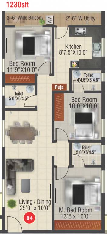 Floor Plan  fort view towers Floor Plan Floor Plan