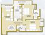 ATS Haciendas (2BHK+2T (1,100 sq ft) 1100 sq ft)
