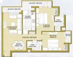 ATS Haciendas (2BHK+2T (1,100 sq ft) 1100 sq ft)