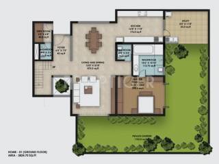 Gokaldas Euphoria (4BHK+4T (3,824 sq ft)   Servant Room 3824 sq ft)