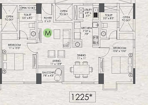  clover by the river Floor Plan Floor Plan
