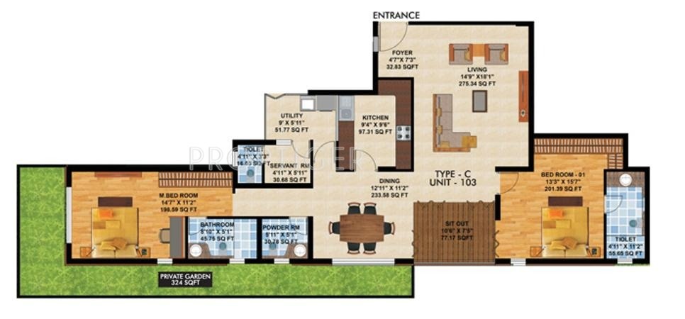 Gokaldas Moksh (2BHK+3T (2,000 sq ft) Servant Room 2000 sq ft) Gokaldas Moksh (2BHK+3T (2,000 sq ft) Servant Room 2000 sq ft)