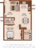 PNR Tripti (1BHK+1T (637 sq ft) 637 sq ft)