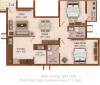 PNR Tripti (2BHK+2T (1,016 sq ft) 1016 sq ft)