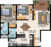 Shriram Blue (2BHK+2T (1,285 sq ft) 1285 sq ft)