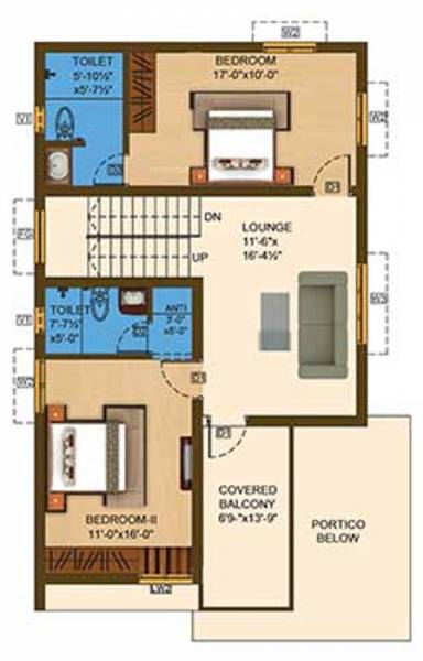  vistas-villa-phase-ii- Floor Plan First Floor Plan