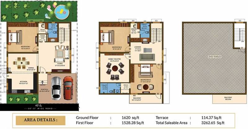 Kubhera Vistas Villa Phase II  (3BHK+3T (3,263 sq ft) 3263 sq ft)
