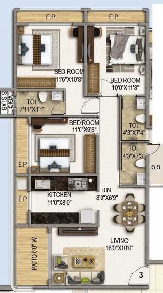  majesta bldg a Floor Plan Floor Plan