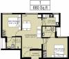 Arun Sanjani (2BHK+2T (680 sq ft) 680 sq ft)