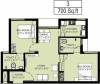 Arun Sanjani (2BHK+2T (700 sq ft) 700 sq ft)