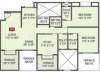 Bhansali Zinnea 2 (3BHK+3T (1,475 sq ft) 1475 sq ft)