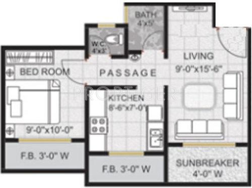 Khatri Mukta Heights (1BHK+1T (630 sq ft) 630 sq ft)