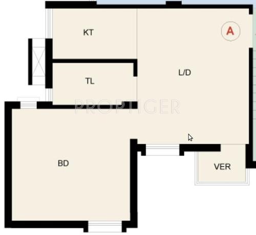 Sureka Sunrise Junction (1BHK+1T (450 sq ft) 450 sq ft)