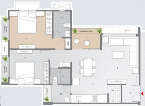 Floor Plan vinayak lifestyle Floor Plan Floor Plan