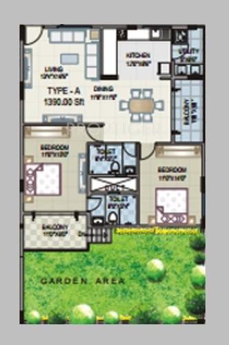 Chitrakut Chitrakut Shelter (2BHK+2T (1,390 sq ft) 1390 sq ft) Chitrakut Chitrakut Shelter (2BHK+2T (1,390 sq ft) 1390 sq ft)