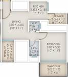 Fortune Perfect (1BHK+1T (452 sq ft) 452 sq ft) Fortune Perfect (1BHK+1T (452 sq ft) 452 sq ft)