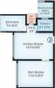 Oswal Realty Nehaj Heights Floor Plan (1BHK+1T)