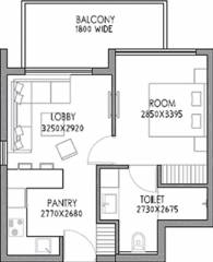 Viridian The Longevity Project At Plaza 106 (1BHK+1T (735 sq ft) 735 sq ft)