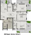 Ceear The Big Tree (3BHK+3T (2,330 sq ft) 2330 sq ft) Ceear The Big Tree (3BHK+3T (2,330 sq ft) 2330 sq ft)