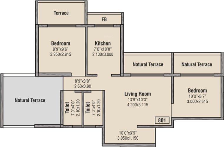 Bhumiraj Hills Tower 1