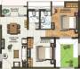 Malles Altius (2BHK+2T (1,001 sq ft) 1001 sq ft) Malles Altius (2BHK+2T (1,001 sq ft) 1001 sq ft)