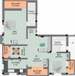 Minerva Empire Tulip Fort (2BHK+2T (1,000 sq ft) 1000 sq ft) Minerva Empire Tulip Fort (2BHK+2T (1,000 sq ft) 1000 sq ft)