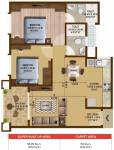 Brigade Bricklane (2BHK+2T (1,001.58 sq ft) 1001.58 sq ft) Brigade Bricklane (2BHK+2T (1,001.58 sq ft) 1001.58 sq ft)