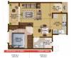 Brigade Bricklane (1BHK+1T (662.63 sq ft) 662.63 sq ft)