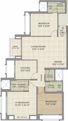 Hiranandani Eagleridge Wing B (3BHK+3T (999.00 sq ft) 999 sq ft) Hiranandani Eagleridge Wing B (3BHK+3T (999.00 sq ft) 999 sq ft)