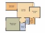 Fortune Empress (1BHK+1T (428.31 sq ft) 428.31 sq ft) Fortune Empress (1BHK+1T (428.31 sq ft) 428.31 sq ft)