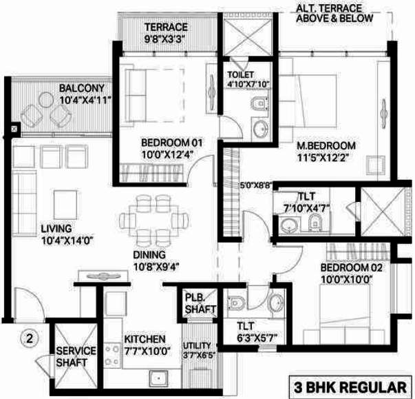  riverdale residences i Floor Plan Floor Plan
