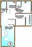 Supar Megha Green Residency (2BHK+2T (760 sq ft) 760 sq ft)