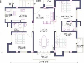 Firm Venkaas (3BHK+2T (1,215 sq ft) 1215 sq ft) Firm Venkaas (3BHK+2T (1,215 sq ft) 1215 sq ft)